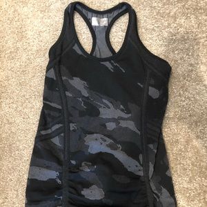 Athleta Camo Print Racerback Tank Xsmall